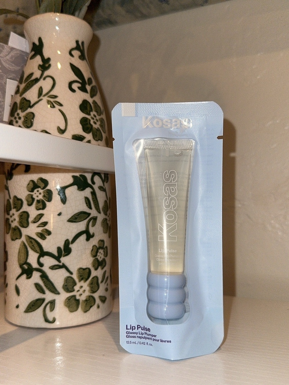 Kosas Lip Pulse Glassy Lip Plumper — Clear